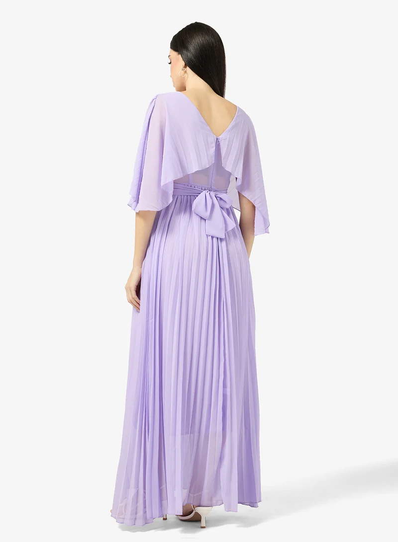 ELLA Pleated A-line Dress